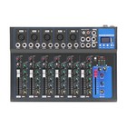 7 Channel Usb Bluetooth Live Studio Audio Mixer Mixing Console Sound Pro