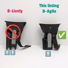 Britax B   safe B   agile Stroller Adapter One Right Side Only Infant Car Seat Mount