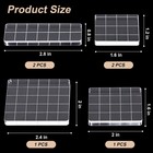 6pcs Acrylic Stamp Blocks For Stamping  Clear Acrylic Stamping Blocks Set With G
