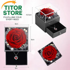 Preserved Rose birthday Gifts For Women Mom Girlfriend gifts For Mom Grandma Wif