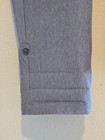 Huk Fishing Pants Mens Xl Blue Performance Fishing Pants Zip Pocket Roll Tab