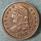 1833 Capped Bust Silver Half Dime High Grade Details Old Us Coin  631