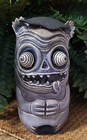 Skull Fink Neko Grey Tiki Mug Munktiki