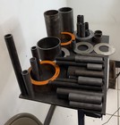 41 25 Lbs Carbon   Alloy Steel Tube Cutoffs   Round Tubing Scrap Lot