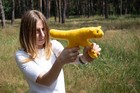 Hand Banana Plush Toy Aqua Teen Hunger Force Inspired Handmade Soft Toy