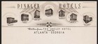 Vintage Letterhead Dinkler Hotels The Ansley Hotel Atlanta Georgia Unused N-mint