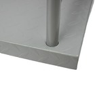 2000lbs Steel Platform Truck 48x24x36  Hand Push Flat Cart 2 Casters W  Brake Us