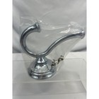 Delta Cassidy Towel Hook Chrome 79735 Bathroom Wall Mount Double Robe Hook New