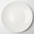 Crate   Barrel Culinary Arts Elements White Porcelain 10 5  Dinner Plate 1-piece