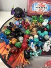 Huge Lot Of Bakugan Battle Brawlers 67 Pieces  Cards tin case   Battle Mat