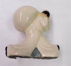 Vintage Mccoy  the Seaman s Bank For Savings  Wwii Coin Bank  5 1 2  Tall