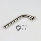 212cc Exhaust Pipe Header For Predator 212cc Honda Gx160 Gx200 Go Kart Mini Bike