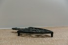 Vintage Cast Iron Sad Iron Trivet Stand Black Victorian Style