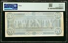 T-67  20 1864 Confederate States Currency Banknote Civil War Confederacy Pmg 63