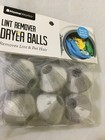 Home Works Lint Remover Washer And Dryer Balls Reduces Static And Wrinkles Gray