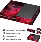 For Xbox One Console  Red Galaxy Nebulaevinyl Skin Decal Decorative Cover