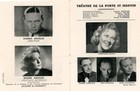 Le Chasseur De Chez Maxim s At Porte St Martin - 1940s French Theater Program