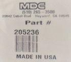 Mdc 205236 Valve Isolation Chamber Uhv Vacuum Chamber Furnace Id  12 5  X 12 5 l