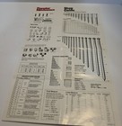 Vintage Popular Mechanics Shop Guide Metric Conversion Reference Poster 1982 
