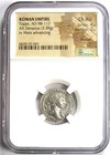 Trajan Ar Denarius Silver Roman Coin 98-117 Ad - Certified Ngc Choice Au