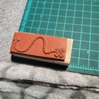 Wood Rubber Stamp Treasure Map Birthday Party Pirate Themed X Marks The Spot 06
