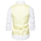 Gold Sequin Vest Men s Single-breasted V-neck Sleeveless Vests Coat Wedding Part