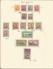 New Zealand On Scott International Album Pages 1941 To