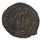 Diocletian 284-305 Ad Silvered Large Bronze Follis Antioch Mint Roman Coin Ric52