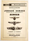 1957 Jubilee Garage Rootes Lancs Import Advertisement Autocar Automobilia Dwpp1