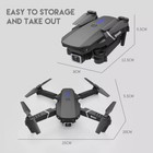Drones With Hd Camera 4k Dual Rc Drone Wifi Fpv Foldable Quadcopter 4 Battery