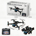 8k Ultra Hd Foldable Gps Brushless Drone Fpv Rc Quadcopter Dual Batteries