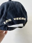 Hard Rock Hotel Las Vegas Blue Hat Adjustable Strap Back Cap Advertising Logo