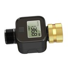 Water Flow Meter Digital Lcd Display 3 4 Ght Measures Gallons Liters Per Minute
