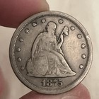 1875 S 20 Cent Piece  B06