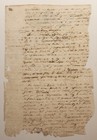 Antique Spanish Colonial Document   Puerto Rico 1830-31