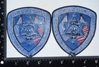 Set Of 2 Deputy Sheriff St  Tammany Parish Police Shoulder Patch Collectible