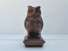 Owl Wooden Finial For Staircase Newel Post  Owl Finial Bed Post  Painted  1pc 