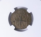 1773 Virginia Colonial Half Penny 1 2 P With Period Ngc Au 58 Bn Some Red