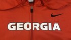Nike Georgia Bulldogs Mens L Red Full Zip Therma-fit Jacket Ncaa College Warm-up