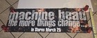 Machine Head Promo Poster The More Things Change Advance Release 1997 Roadrunner