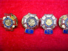 Vintage Lot Veterans Of Foreign Wars 1-5-10-15-20-25 Year Pins