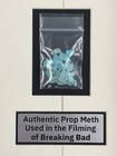 Breaking Bad Authentic Screen Used Prop Meth Blue Sky Memorabilia Framed Collage