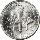 1955 D Roosevelt Silver Dime Uncirculated Mint State 10c Coin