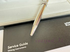 Montblanc Meisterstuck Ballpoint Silver Star Pen 164 New With Box