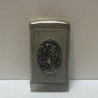 Antique Art Nouveau Stick Match Pocket Safe Box Vesta Case   More