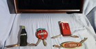 The Franklin Mint Coca Cola   Collector Stainless Steel Knives With  Display
