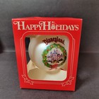 Vintage Disneyland Walt Disney Productions Glass Ball Ornament Pa