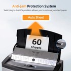 Paper Shredder Micro Cut Commerical Office 5 3gal Credit Card Heavy Duty Destroy