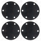 4-pk  Ajax Large Diaphragm Gasket  6 Holes     Ja-18542  Od 2-3 4 