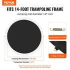 Vevor Replacement Trampoline Mat Fits 14ft Frame 72 V-ring 6 5 -7  Spring Length